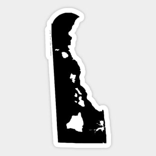 Delaware and Hawai'i Roots by Hawaii Nei All Day Sticker